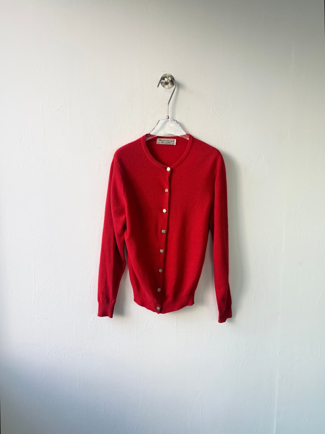 버버리 90‘s 램스울 가디건 상품이미지1