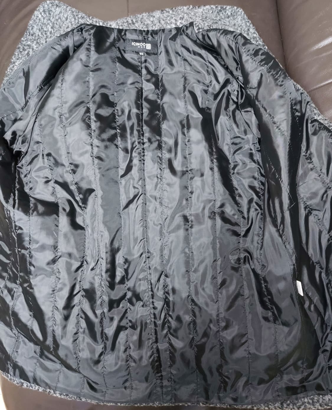 이신우 ICINOO 여성 울 트위드 코트(99) 상품이미지5