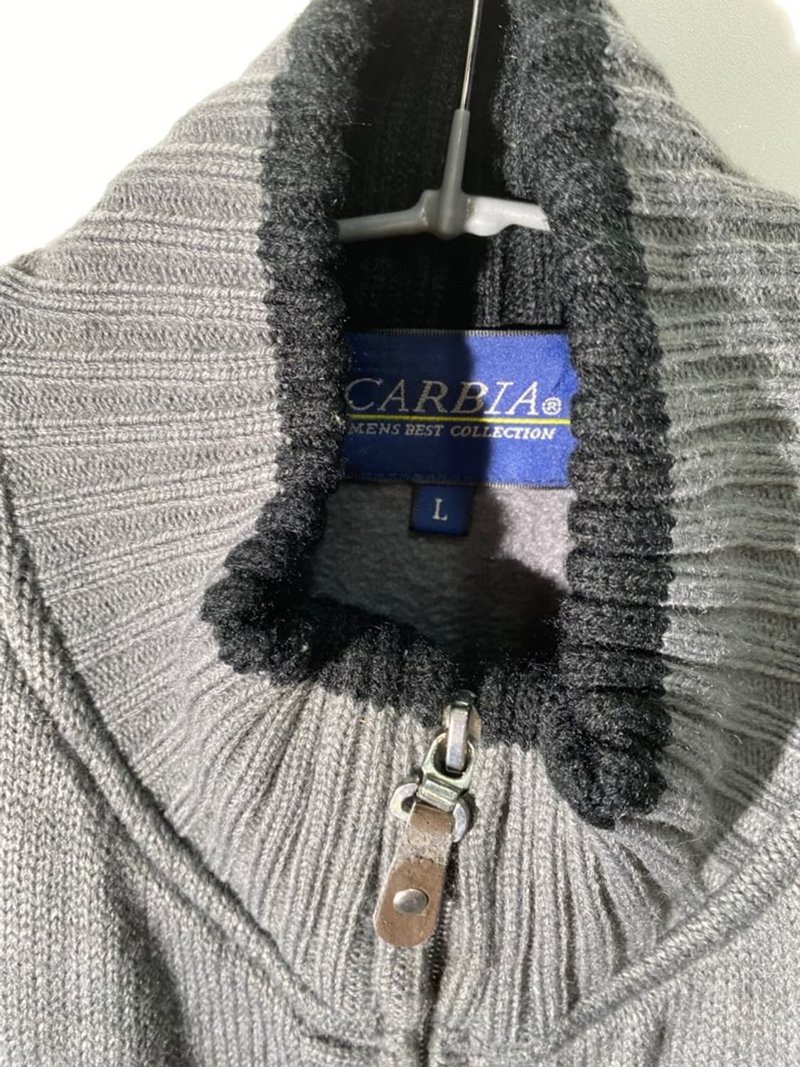 carbia 플리스 니트 집업 상품이미지3