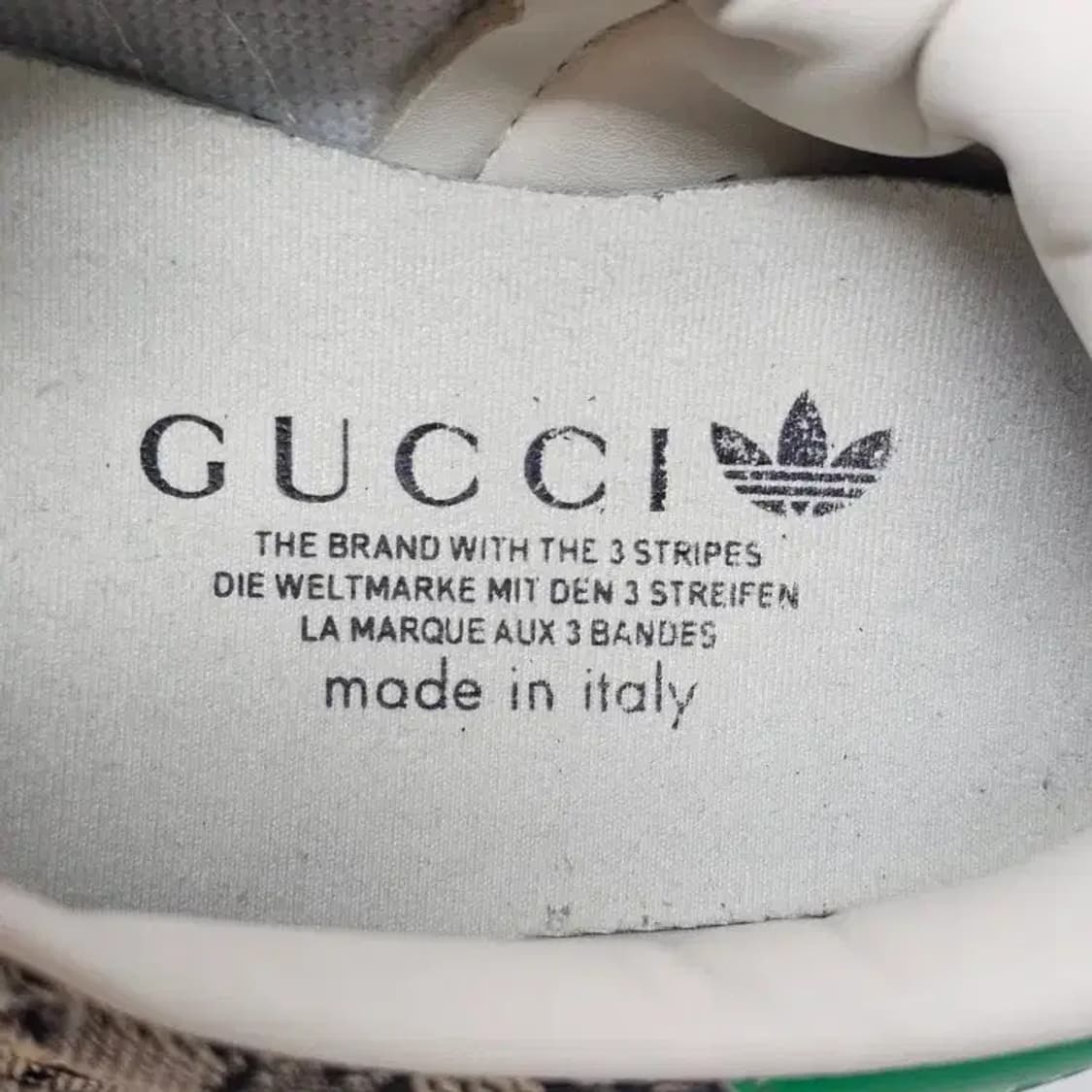 구찌 X 아디다스 가젤 스니커즈 (255~260, 남여공용) 상품이미지9