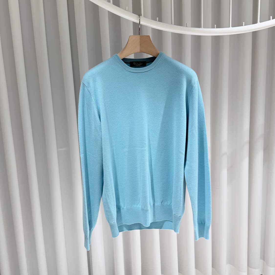 (A+/50) / 로로피아나 베이비 캐시미어 니트 스웨터 스카이 상품이미지3