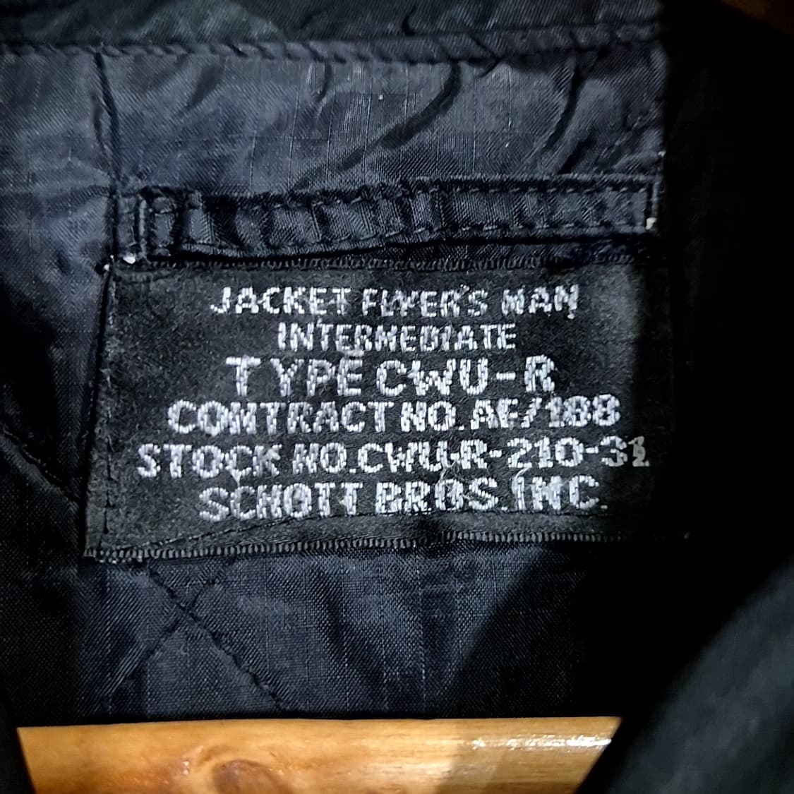 Schott 쇼트 CWE-R 자켓 상품이미지6