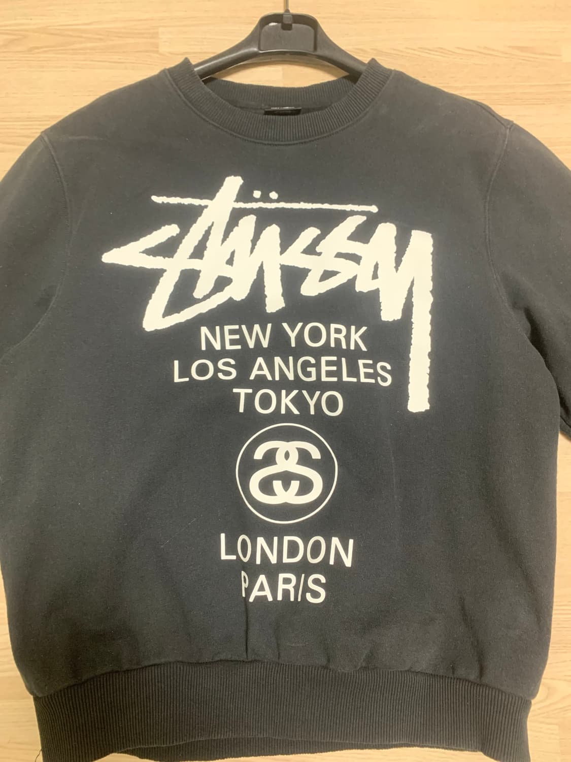 스투시 월드투어 맨투맨 s사이즈 상품이미지2