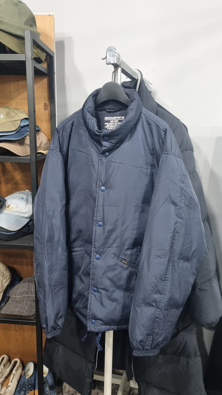 에스피오나지 오리털 코치자켓 점퍼 L(가슴단면61) 상태매우좋음 상품이미지1