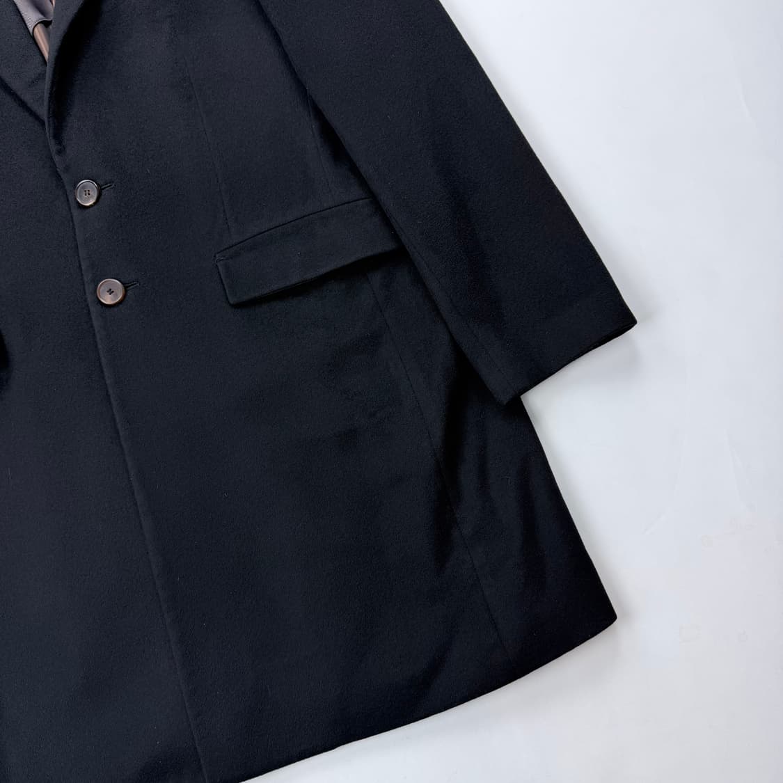 지오송지오 투버튼 캐시미어100% 코트 상품이미지4