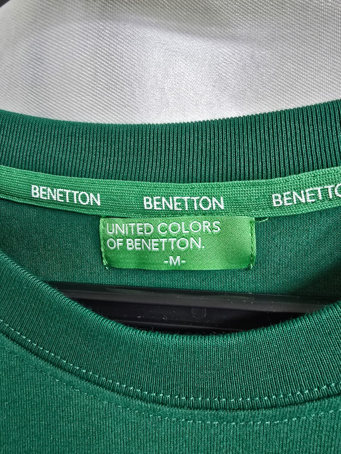 베네통 초록색 긴팔 티셔츠 (1778) 상품이미지3