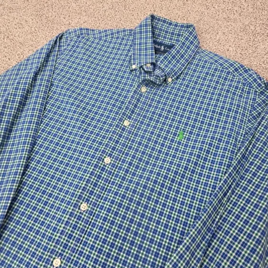 랄프로렌 남성 체크 셔츠 100~105 상품이미지8