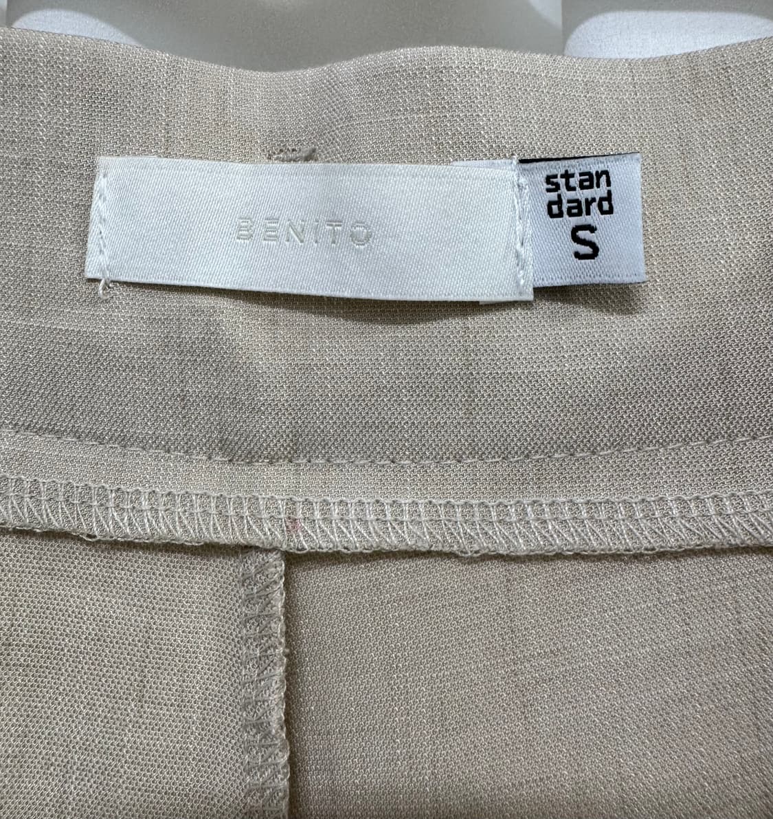 베니토 베이지 여름 슬랙스 S 상품이미지9