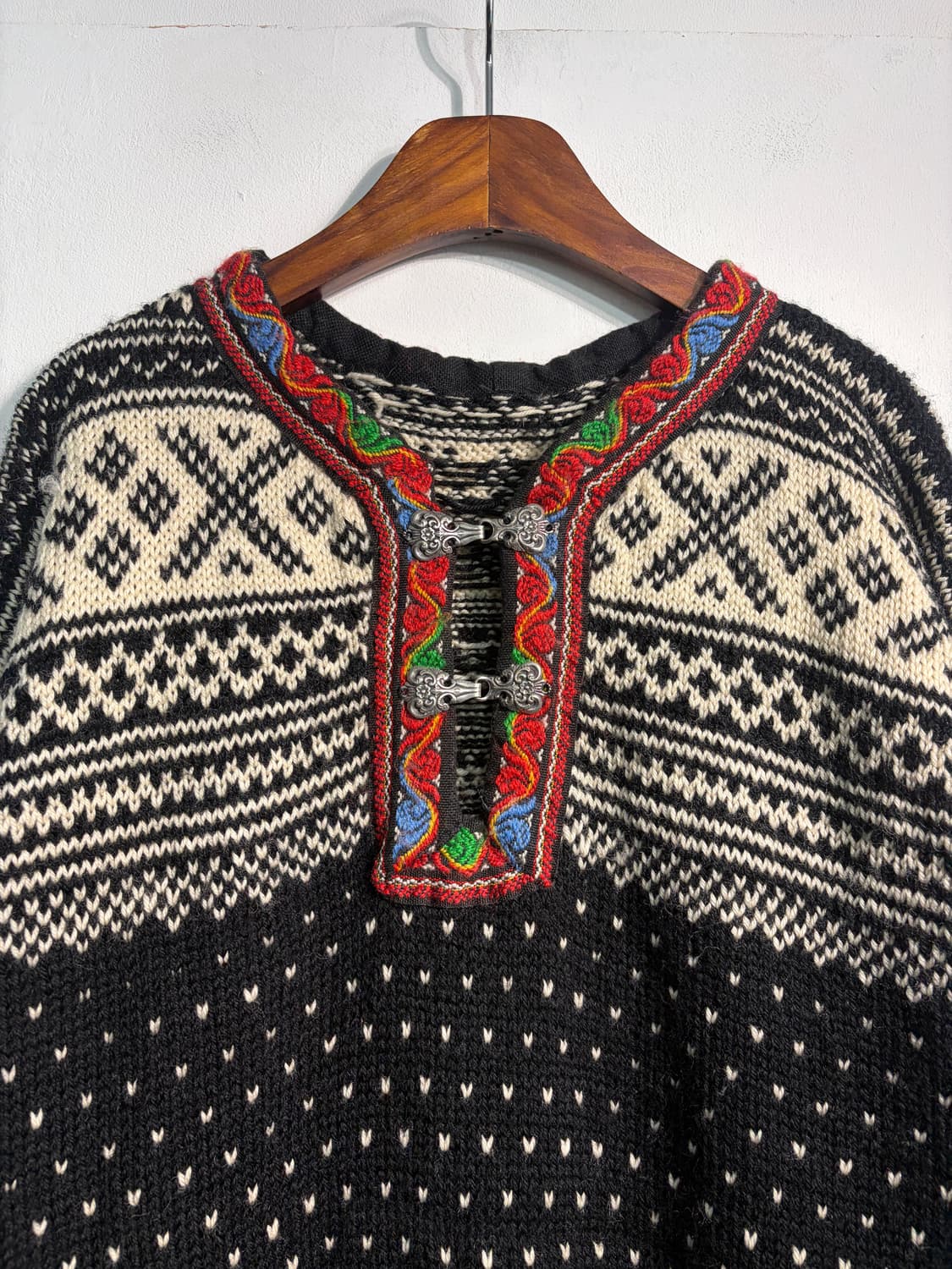 [XL] 오리지널 노르웨이 스웨터 버클 니트 노르딕니트 상품이미지3