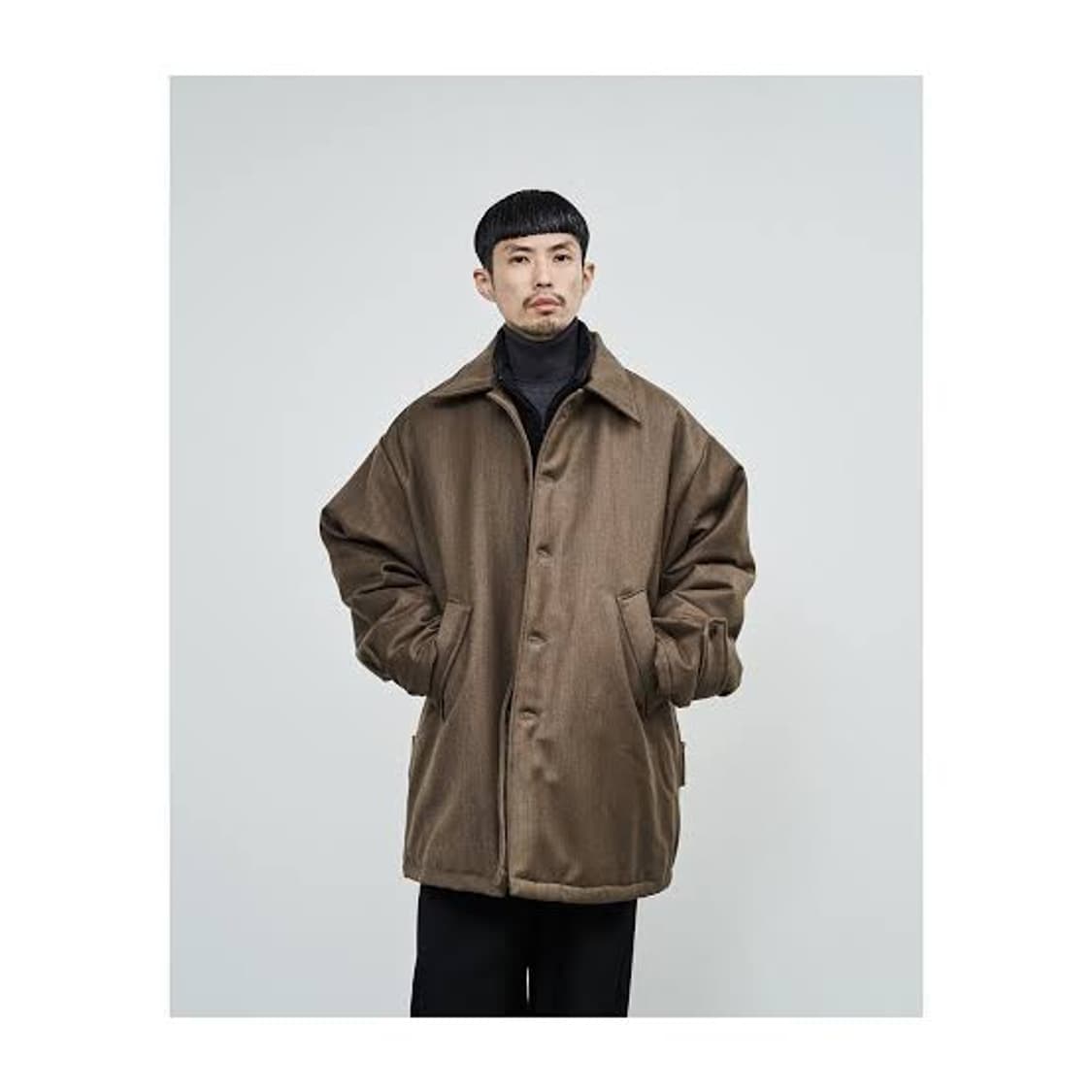 새상품)카미엘 포트젠스 패디드 xxl 매킨토시 코트 상품이미지8