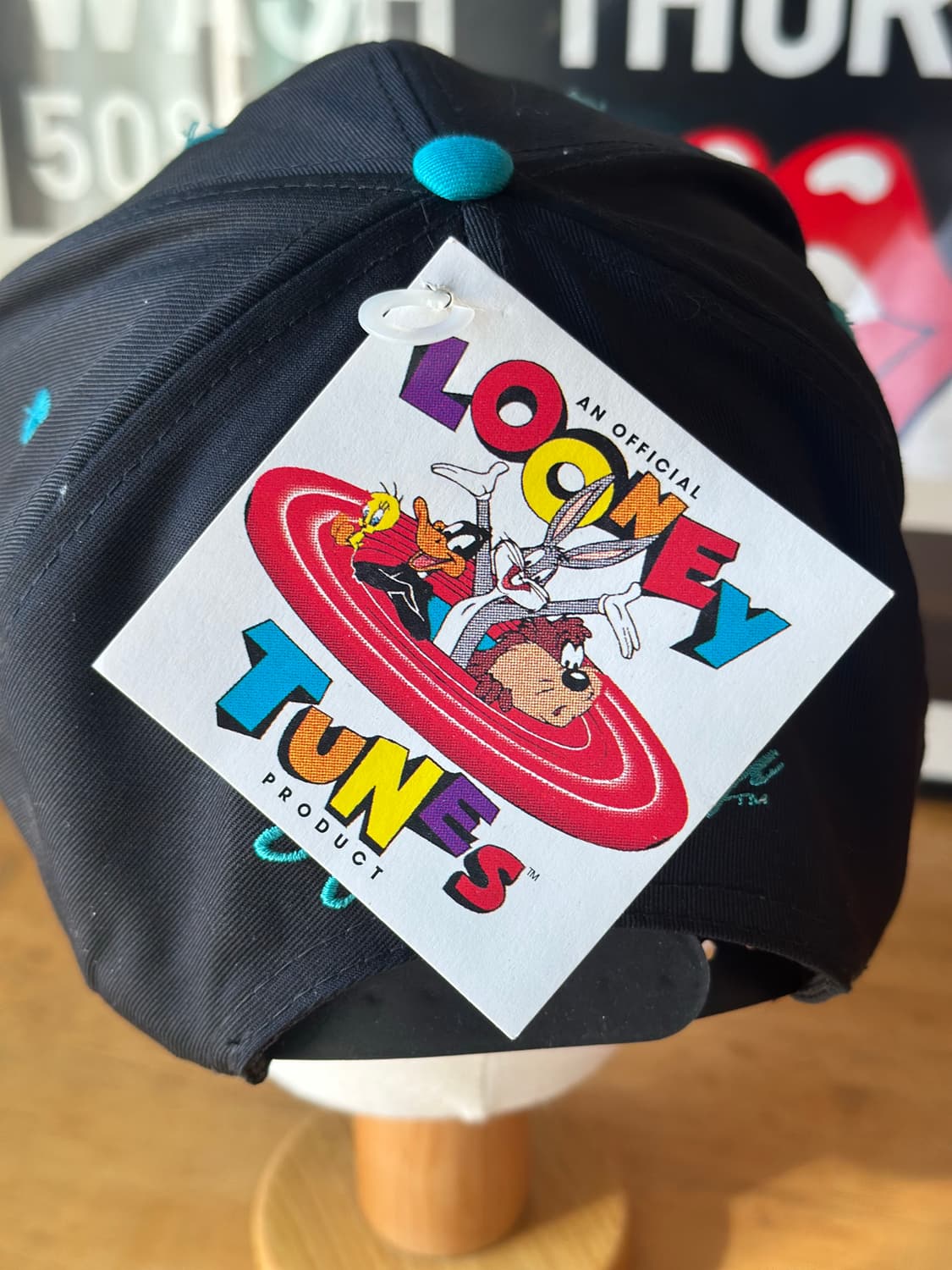 Deadstock) 90s Looney Tunes 루니툰스 빈티지 모자 상품이미지3
