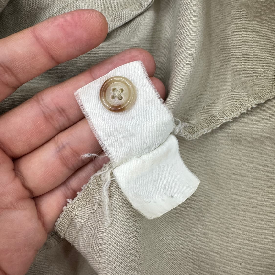 95(XL) 폴로 랄프로렌 90s 카키로고 베이지 스윙톱 자켓  상품이미지10