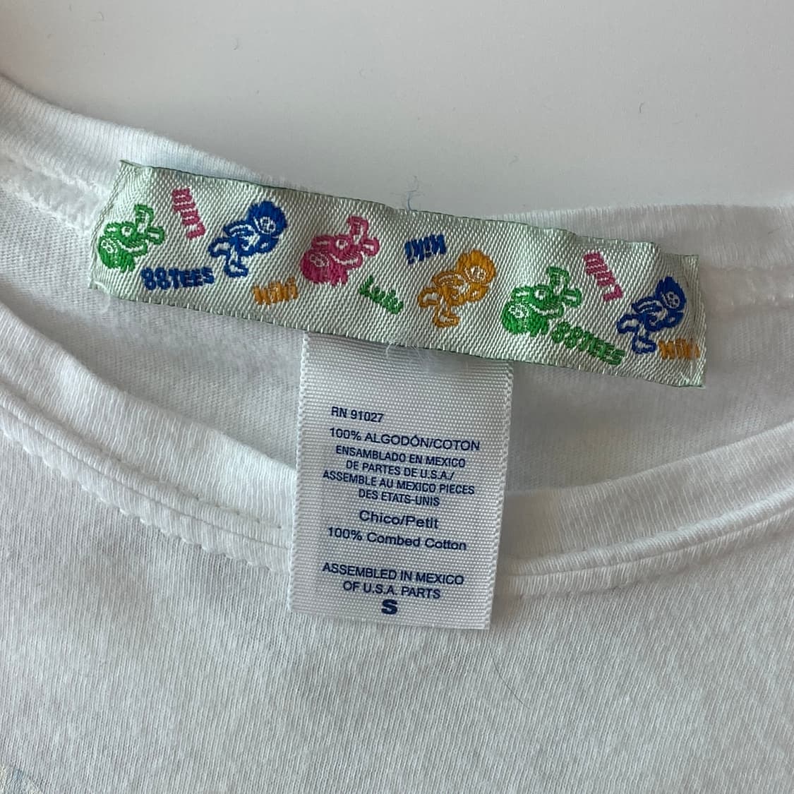 88티즈 하와이 올드스쿨 타투 그래픽 화이트 티셔츠 상품이미지2