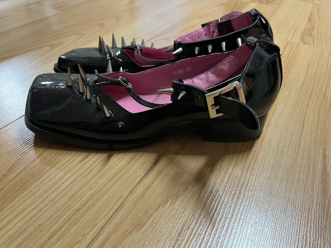 Nodress spike strap pumps 상품이미지2