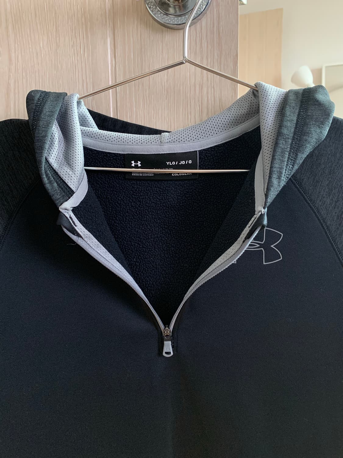 언더아머 후드 반집업 져지 상품이미지2
