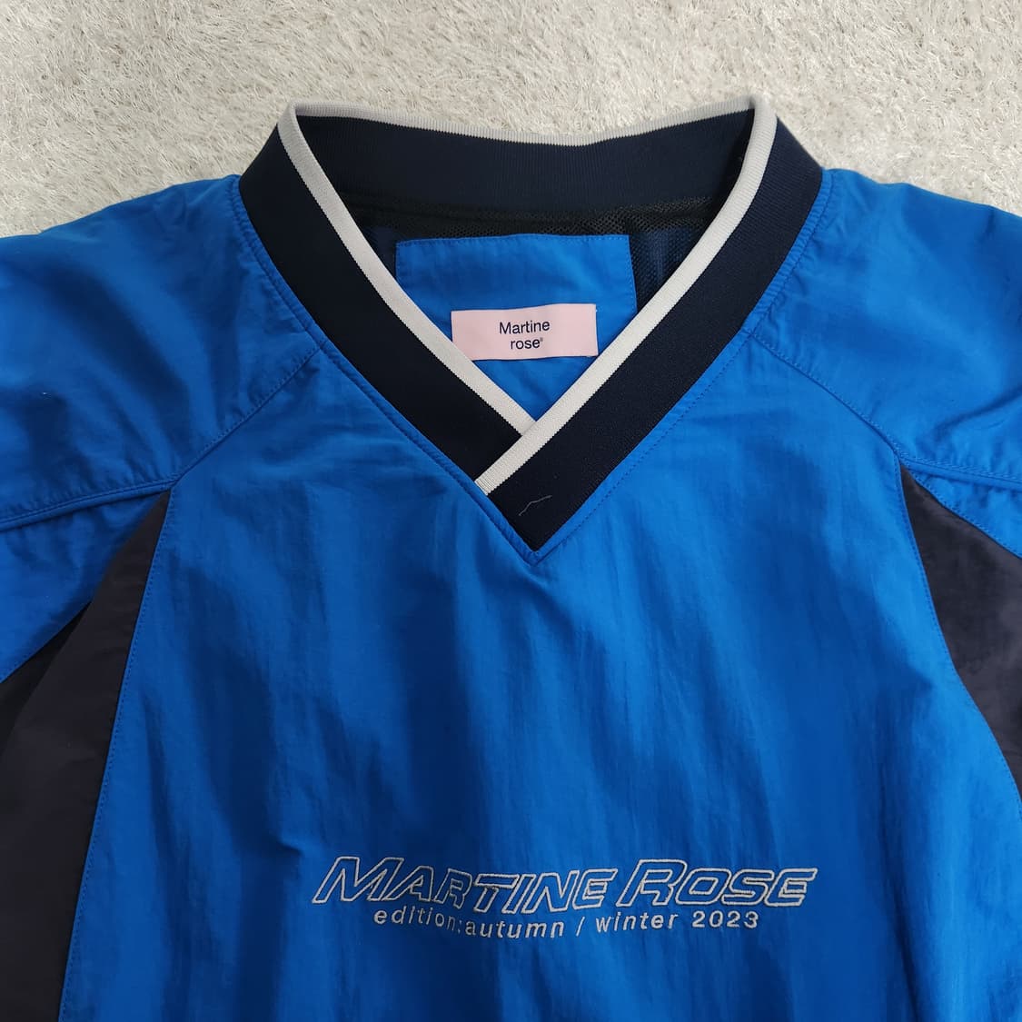 마틴로즈 23AW 스포츠 풀오버 바람막이 자켓 빅사이즈 상품이미지3