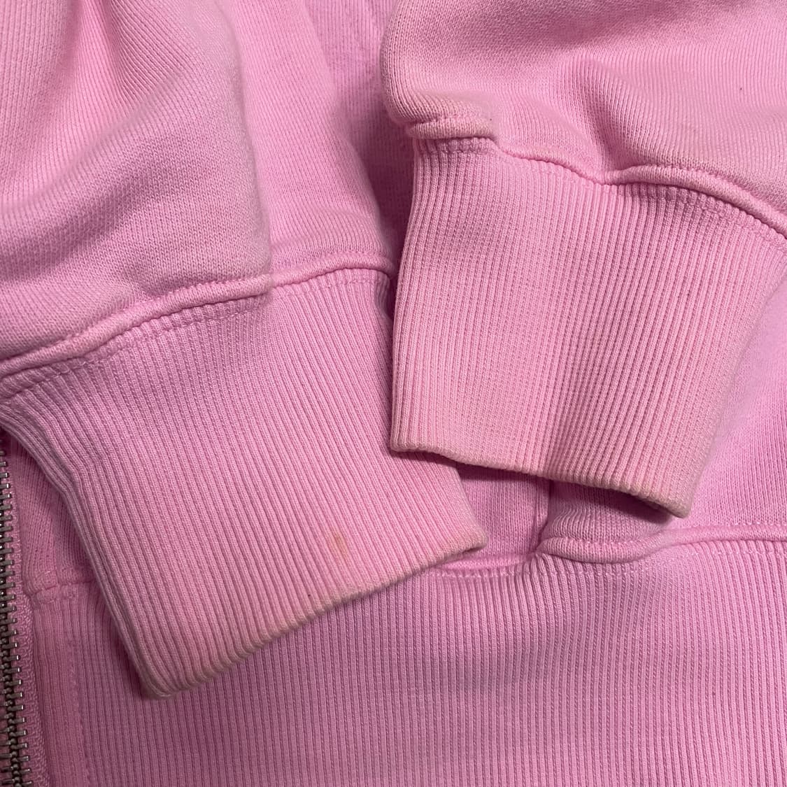 F) 베이프 APEE 딸기우유맛 스트로베리 그래픽 후드 집업 핑크 상품이미지6