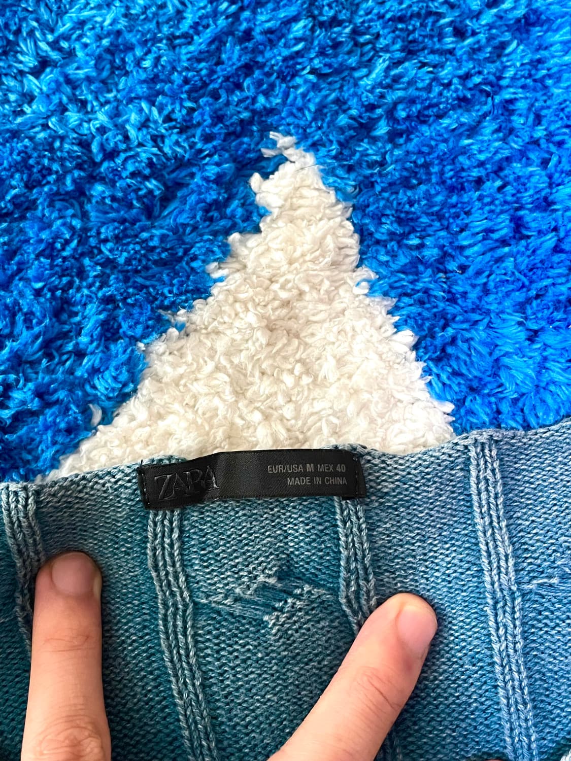 자라 케이블 니트 M 상품이미지2