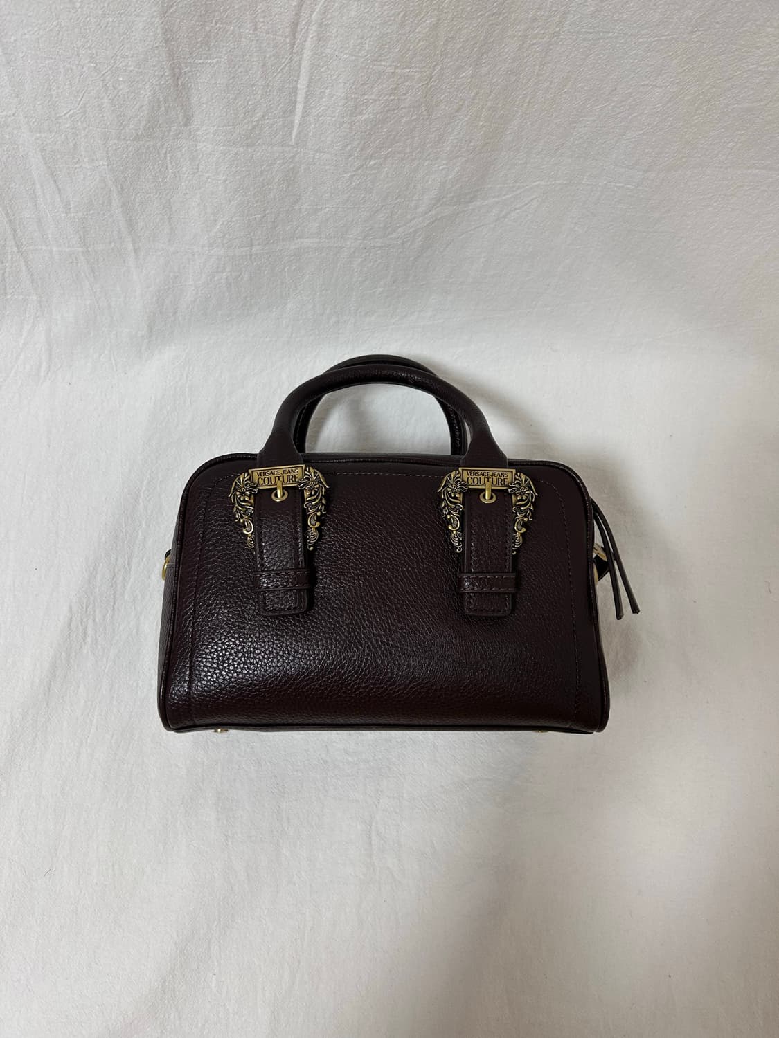 베르사체 진 쿠튀르 미니 보스턴백 브라운 상품이미지1