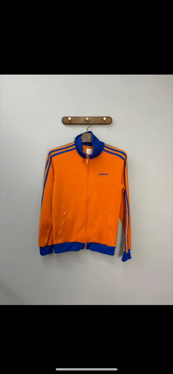 아디다스 베켄바우어 오렌지블루 트랙탑져지 H1215 상품이미지2