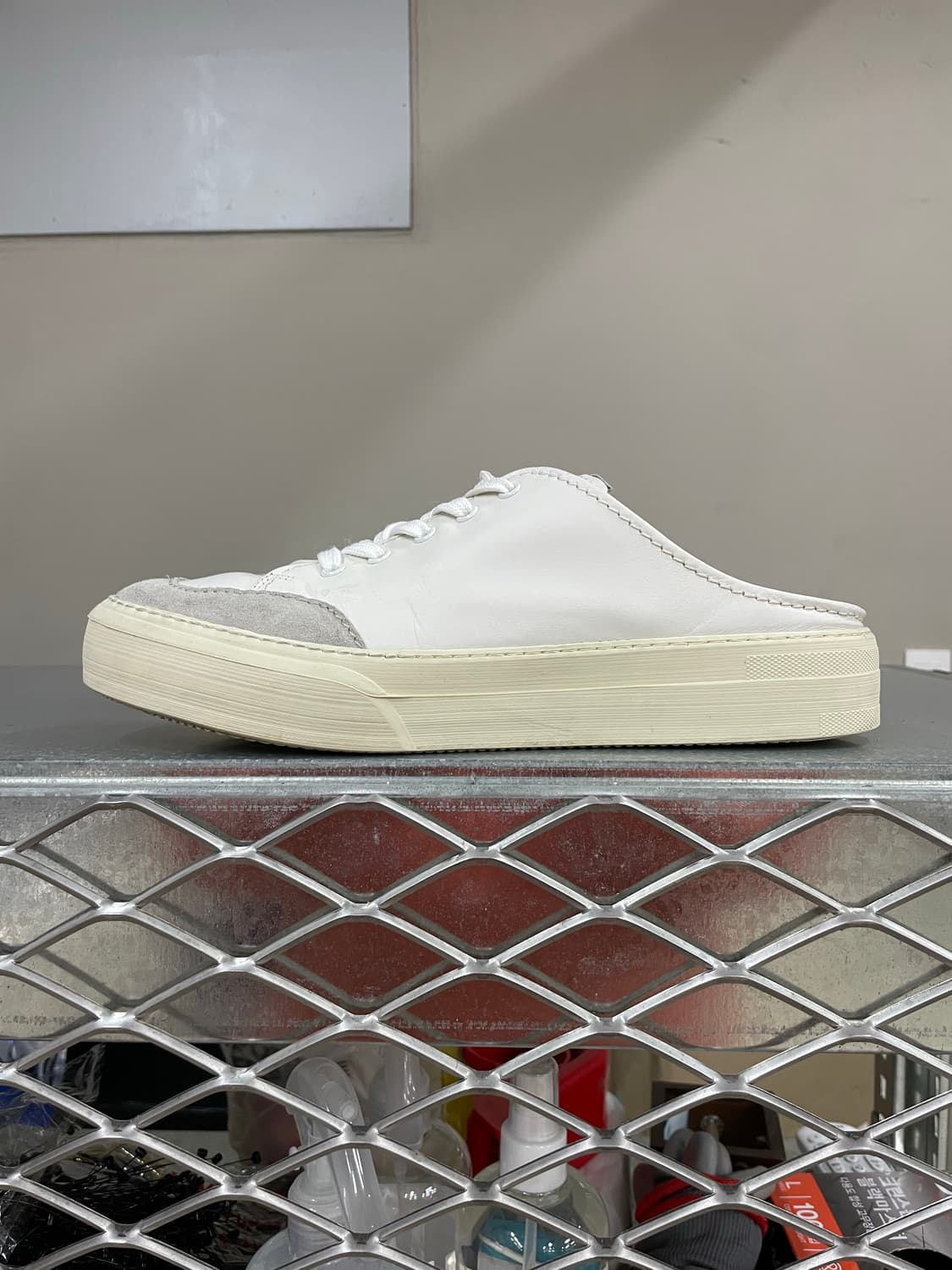 써네이 사보 뮬 화이트 43 상품이미지1