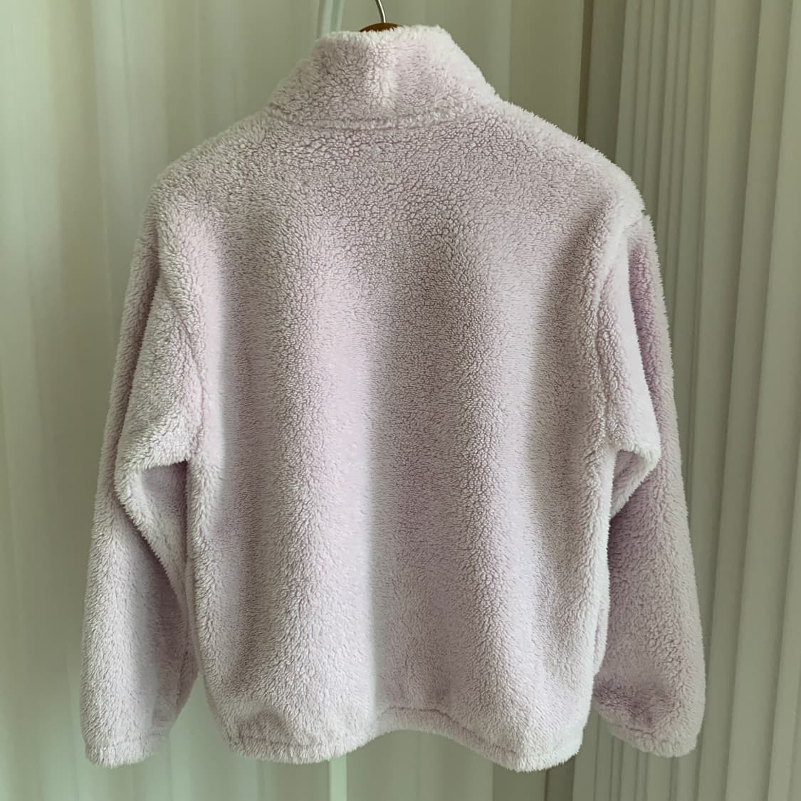 탑텐키즈 플리스 집업 후리스 점퍼 연보라 150 상품이미지4