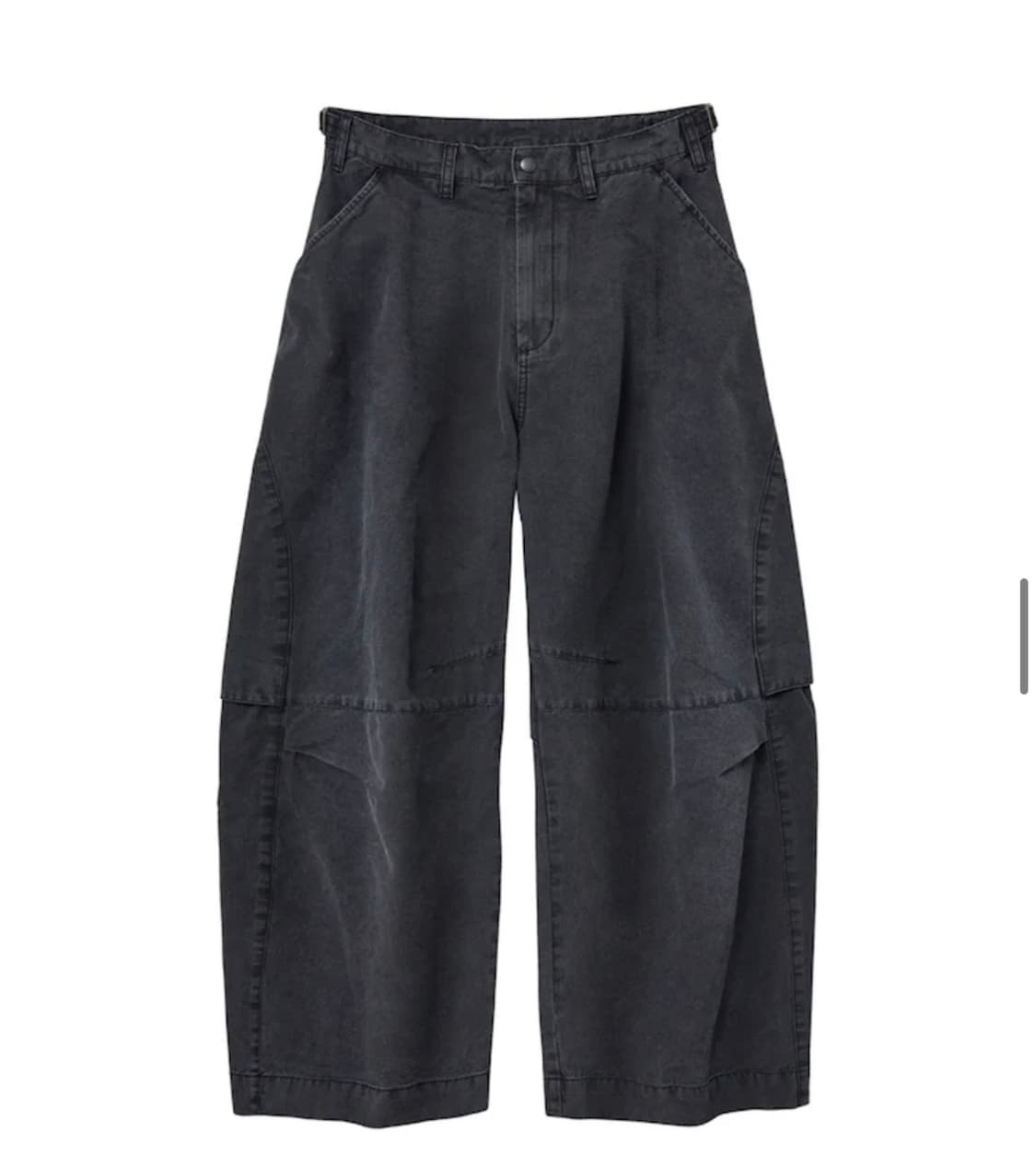 해칭룸 Wide Vented Pants - Charcoal S사이즈 상품이미지1