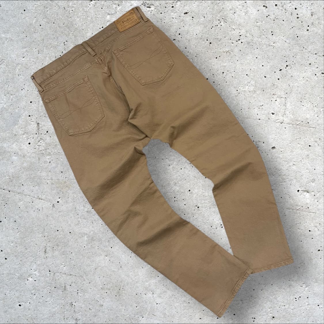 [34x30] 폴로 랄프로렌 베이지 면바지 팬츠 C389 상품이미지2