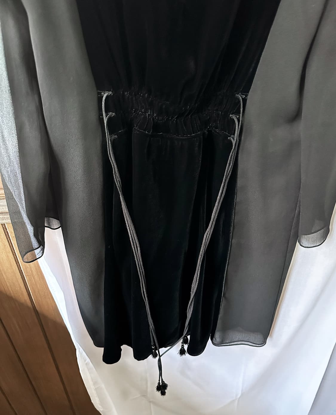 CHLOE velvet v-neck dress 상품이미지8