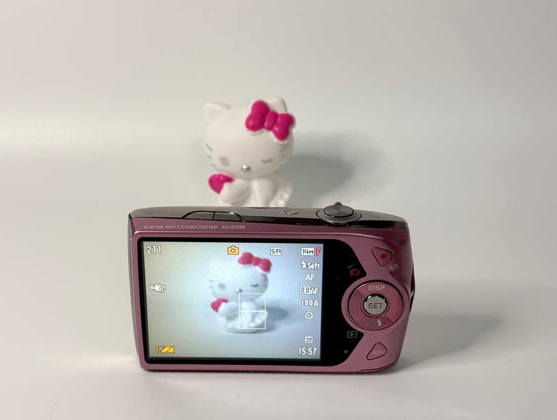 카시오 엑슬림 ex-z2300 핑크 디카 상품이미지4