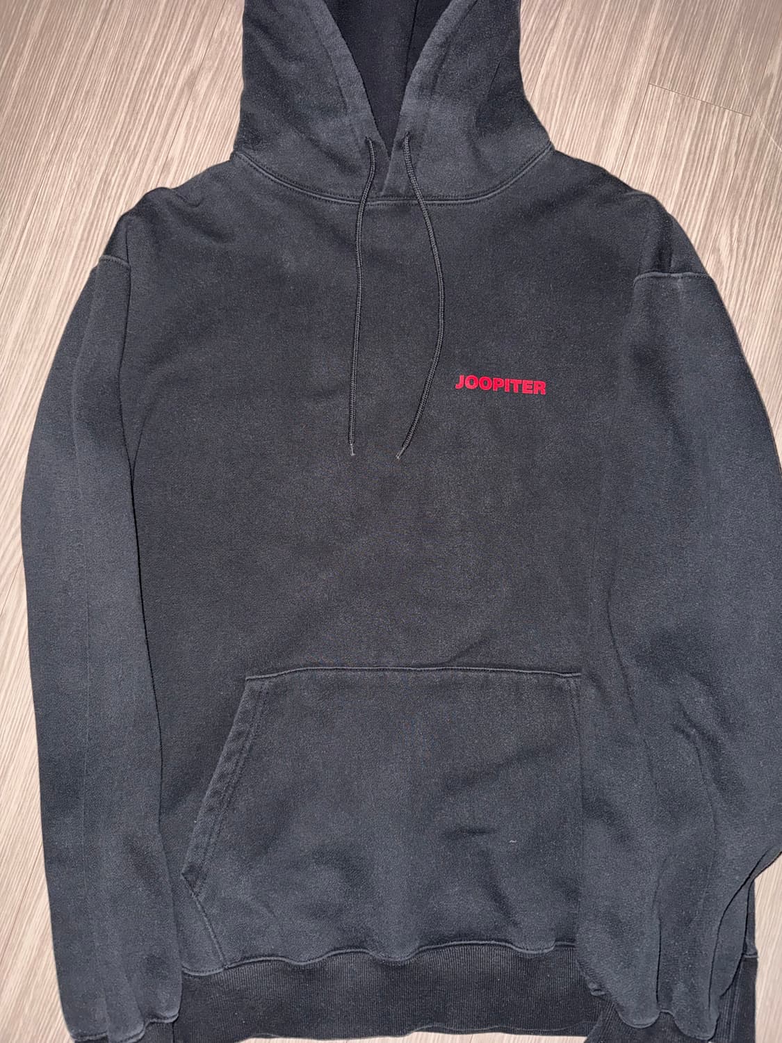 피스마이너스원 X 주피터 후드 블랙 상품이미지2