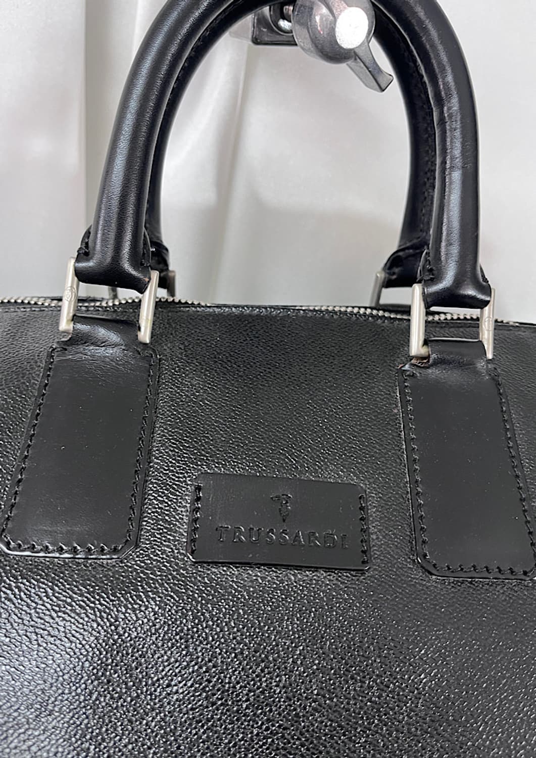TRUSSARDI leather boston bag 상품이미지2