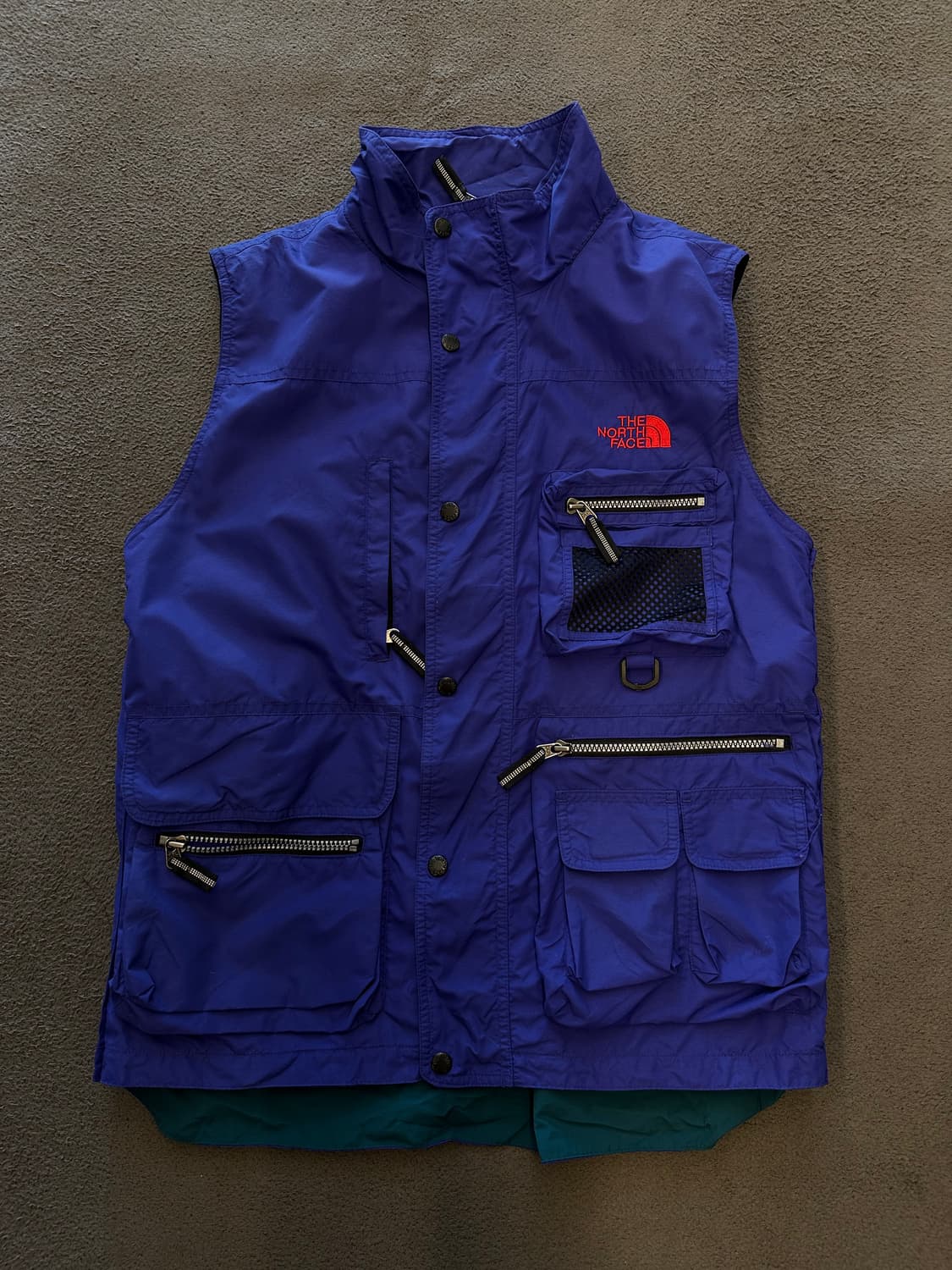 노스페이스 빈티지 유틸리티 나일론 조끼 처분  상품이미지1