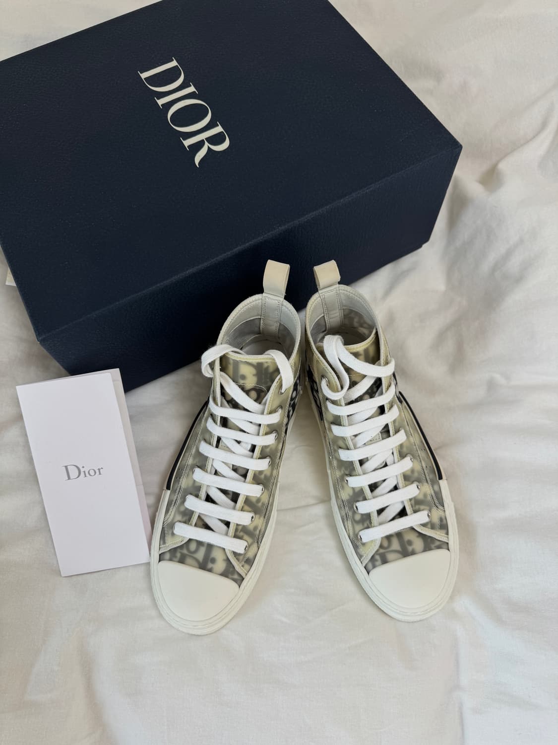 디올) 오블리크 하이탑 스니커즈 상품이미지1