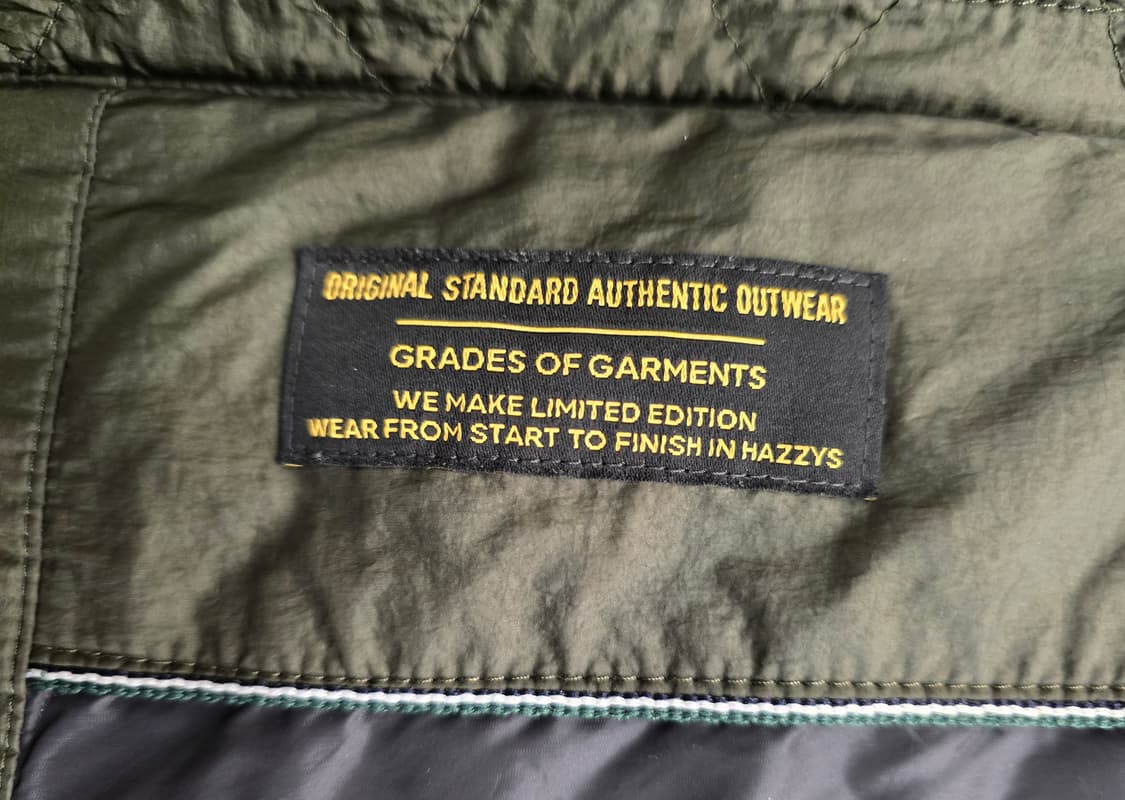 헤지스 양털배색 구스다운점퍼. 
싸이즈 105  남자. 상품이미지8