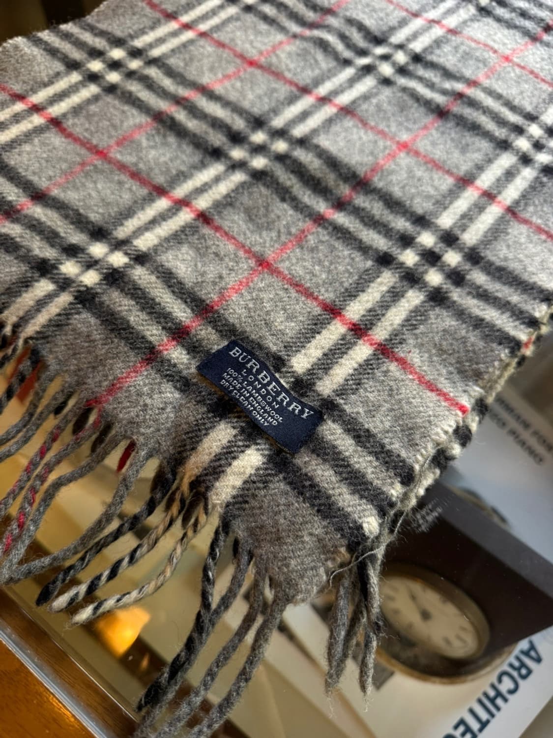 버버리 캐시미어 머플러 상품이미지6