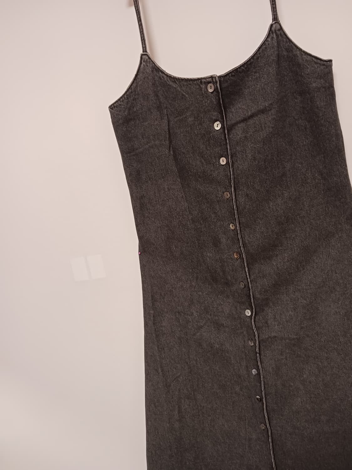 데님 끈나시 원피스 상품이미지2