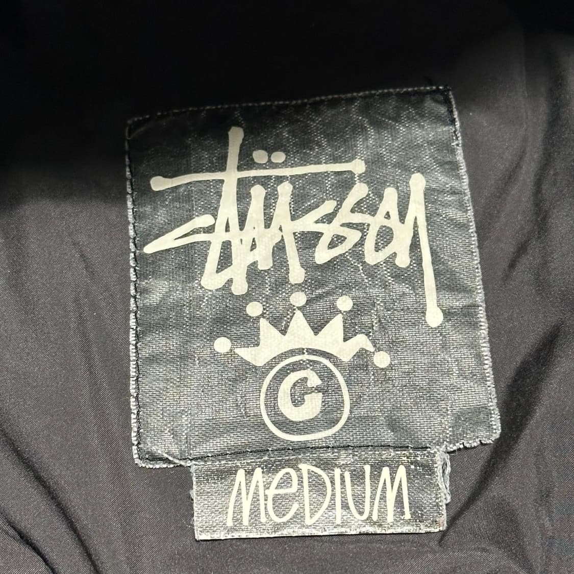 M 스투시 올드스쿨 써멀 블랙 푸퍼 패딩 상품이미지4