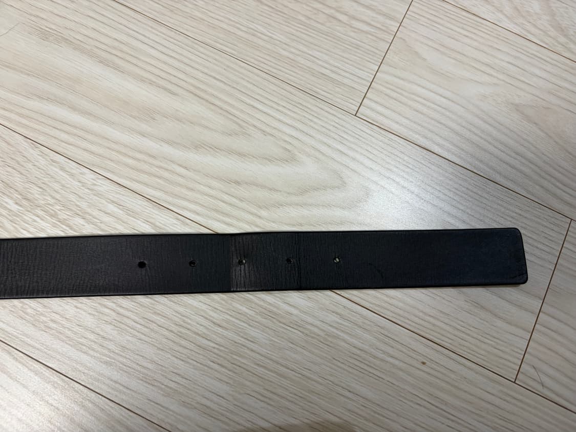 보테가베네타 스퀘어 레더 리버서블 벨트 90 상품이미지4