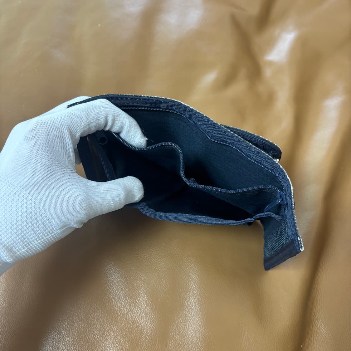 PORTER 포터 폴딩 월렛 지갑 워시드 캔버스 스모키 상품이미지7