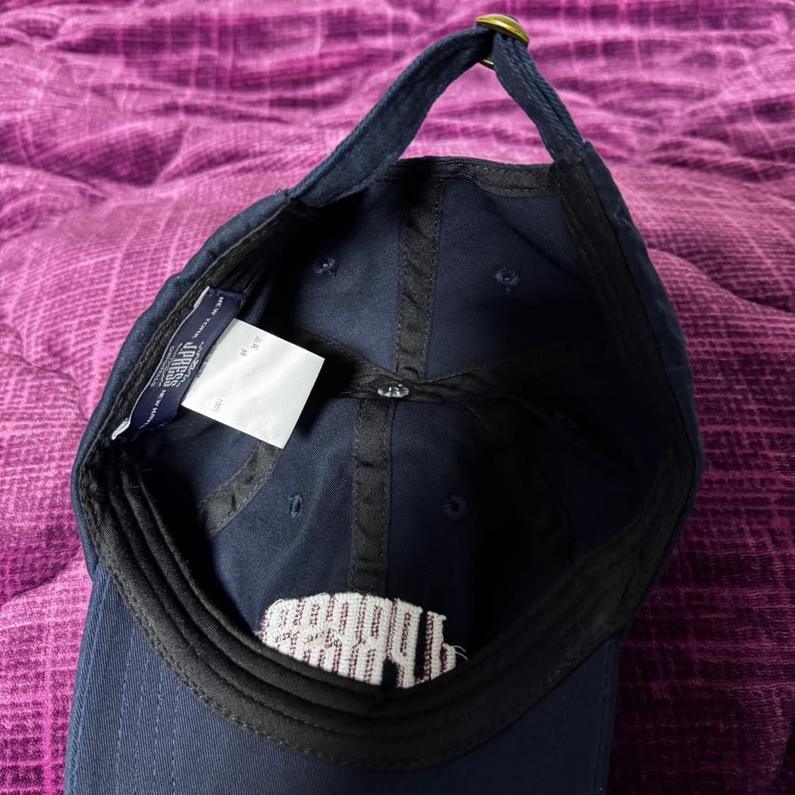 제이프레스 네이비 컬러 볼캡 판매합니다! 상품이미지2