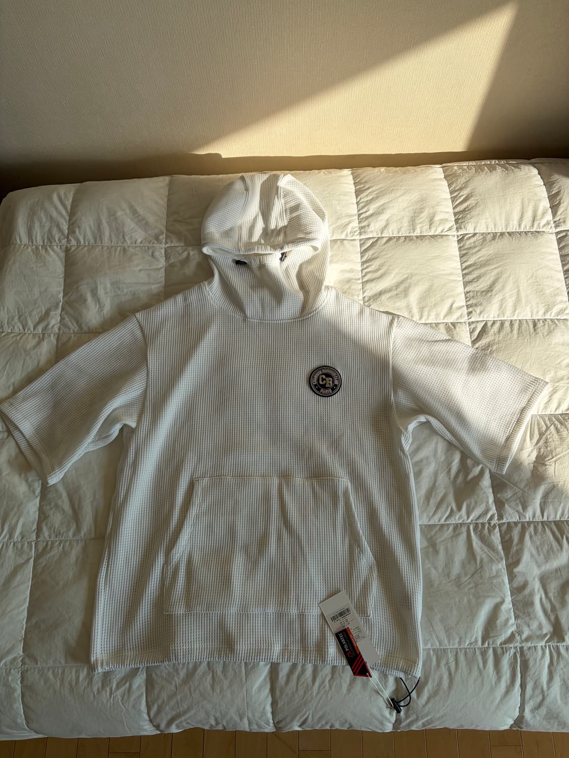 샤봉(CHARBON Running) 민소매 후드티 상품이미지1