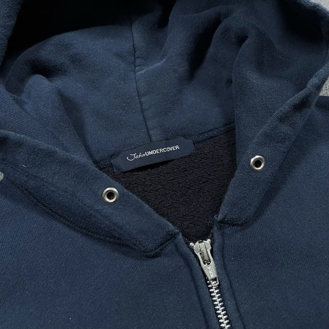 Jhon undercover 언더커버 네이비 후드집업 상품이미지4