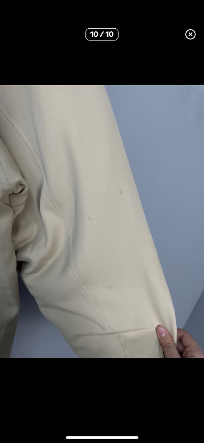 입생로랑 베이지 푸퍼 패딩 A2993 상품이미지10