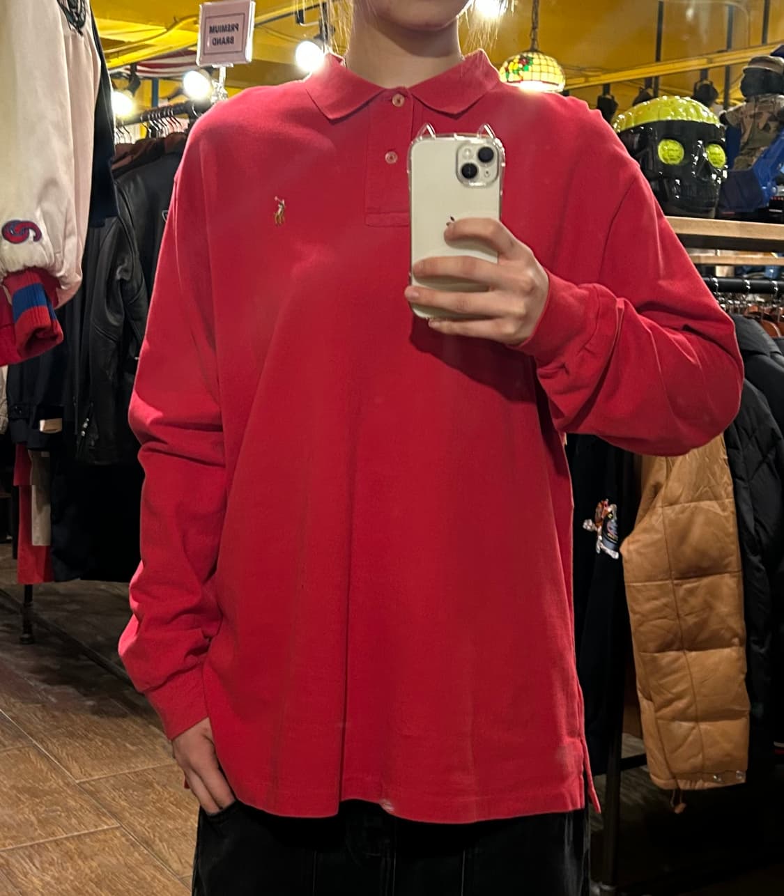 폴로 pk 카라 티셔츠 롱슬리브 상품이미지2