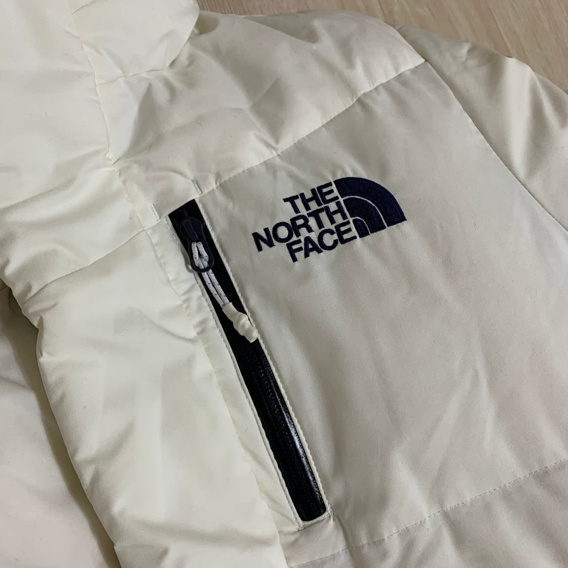 노스페이스 평창동계올림픽 화이트 롱패딩 오리털 M 95 상품이미지4