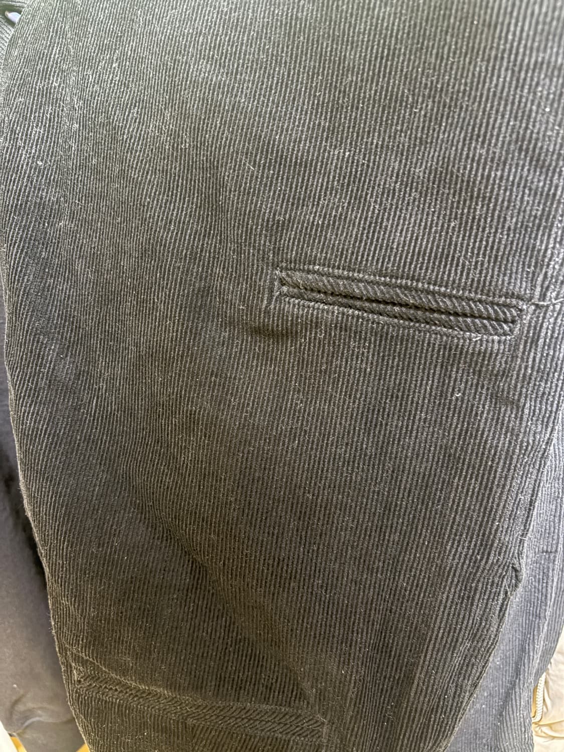 다이브인 코듀로이 팬츠 블랙 상품이미지2