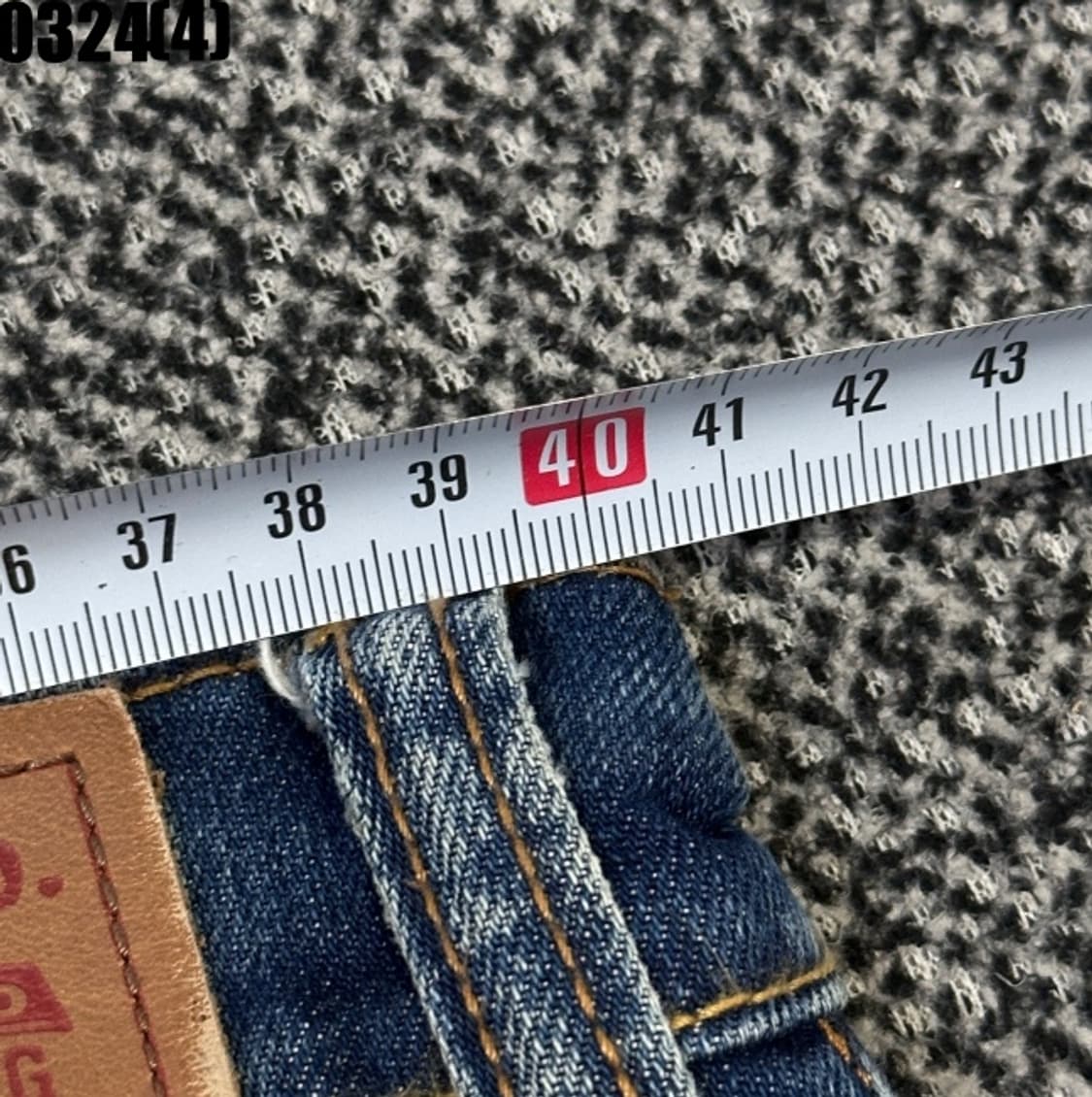 W32L32 리바이스 510 데님 청바지 빈티지 워싱 0324(4) 상품이미지6