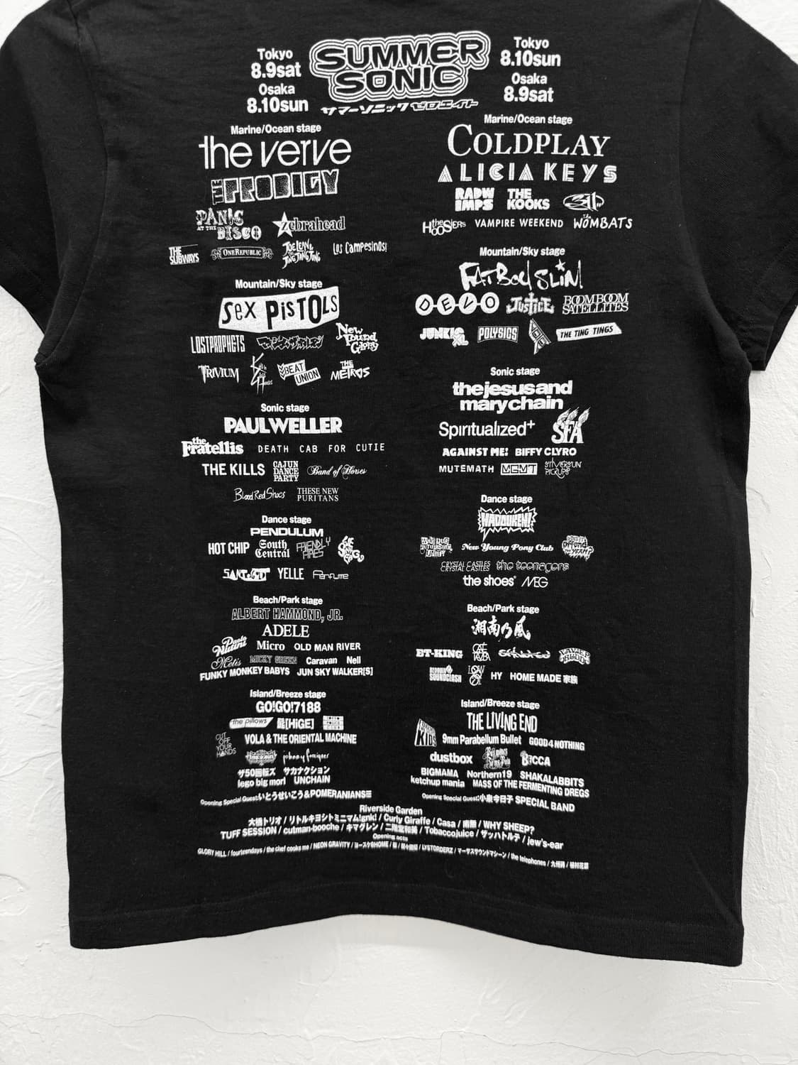 summer sonic 2008 티셔츠 상품이미지4