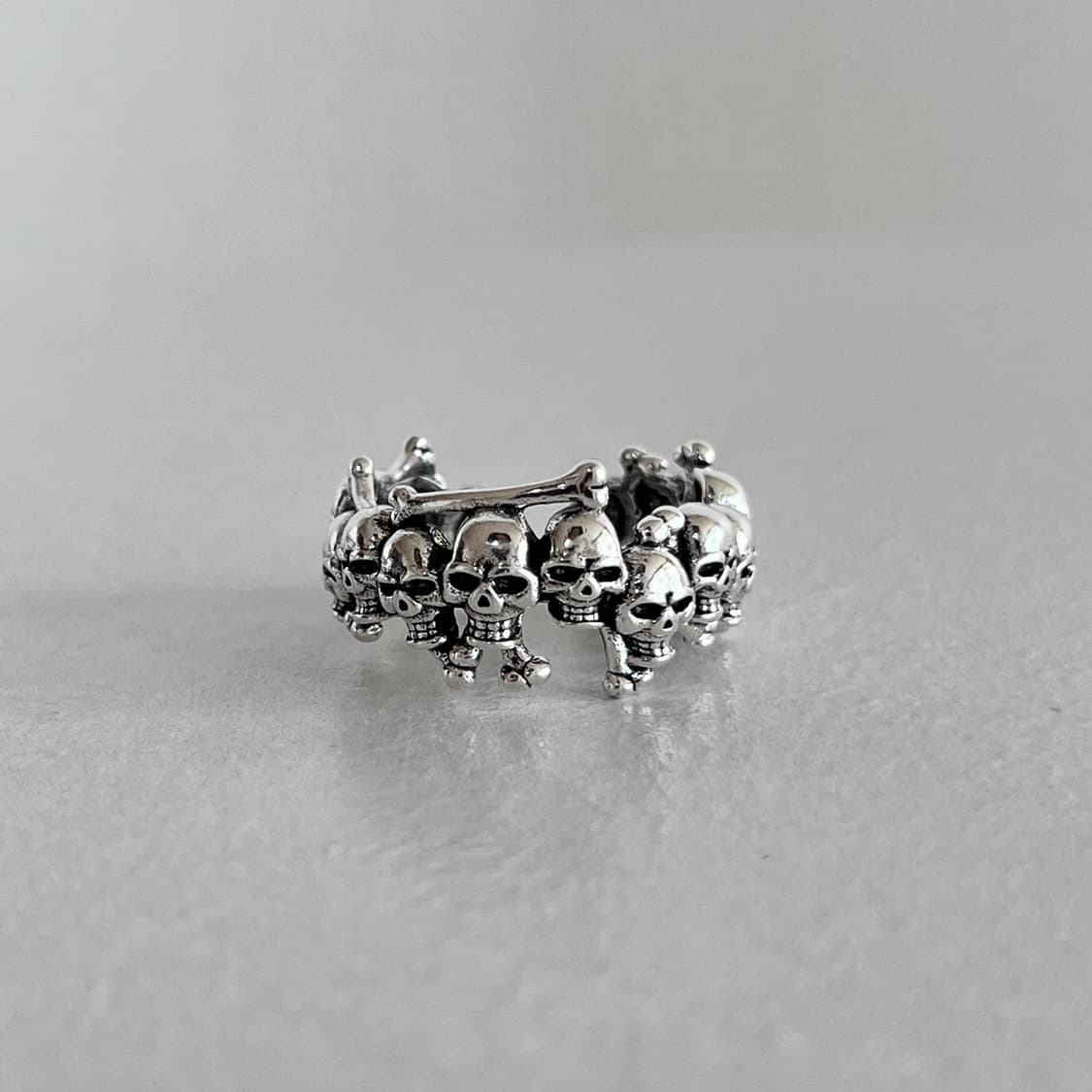 스컬 반지 상품이미지1